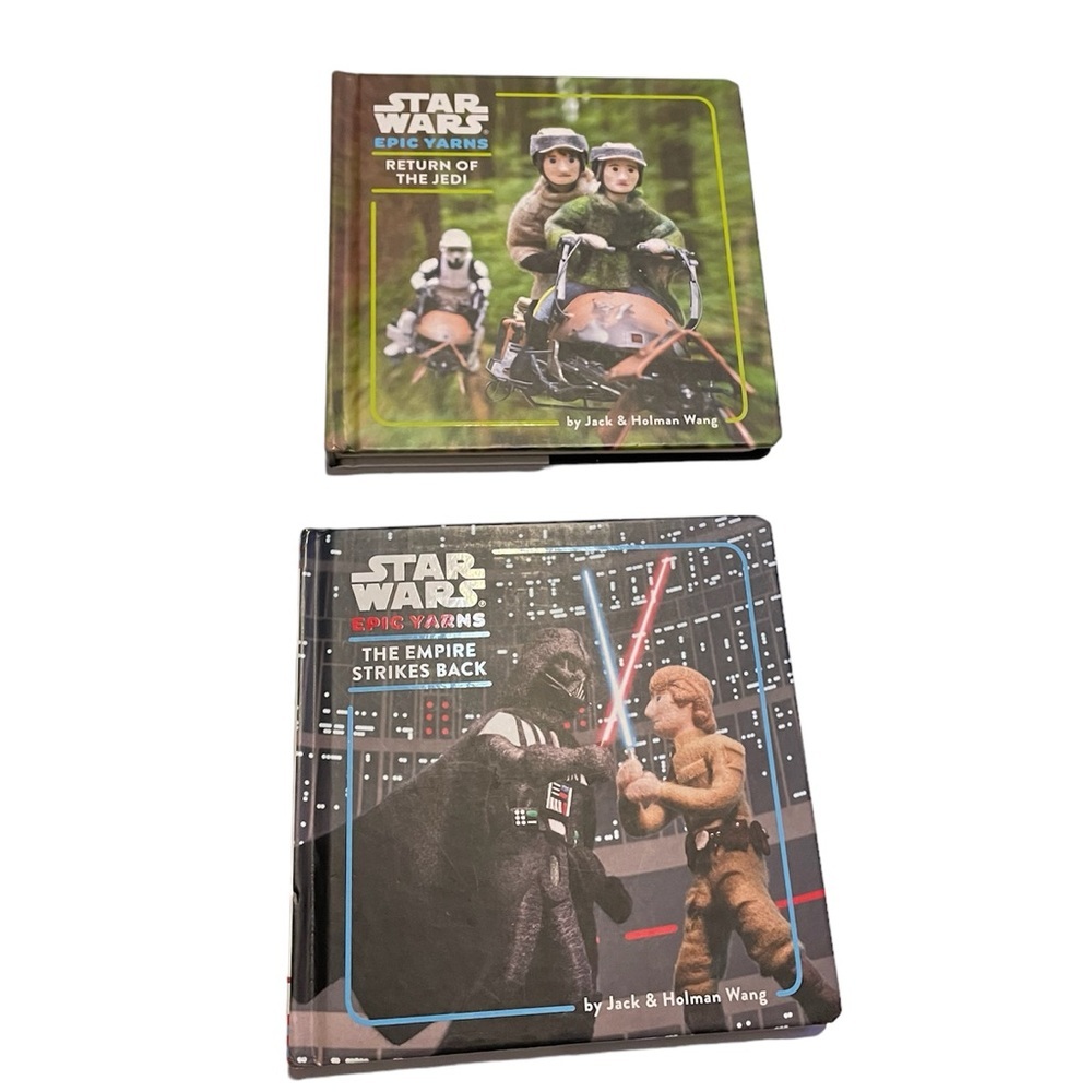 2 Star Wars Epic Yarn: Return of the Jedi / The Empire Strikes Back Kids HC Book